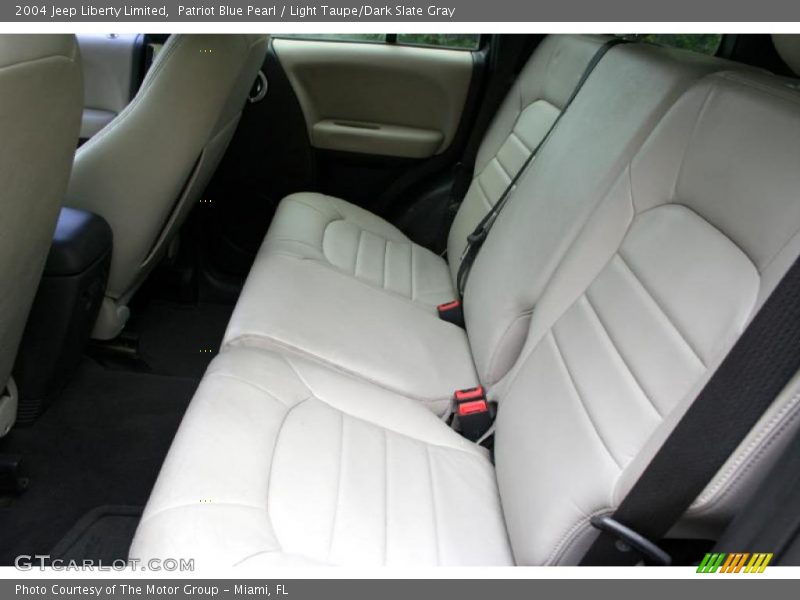 Patriot Blue Pearl / Light Taupe/Dark Slate Gray 2004 Jeep Liberty Limited