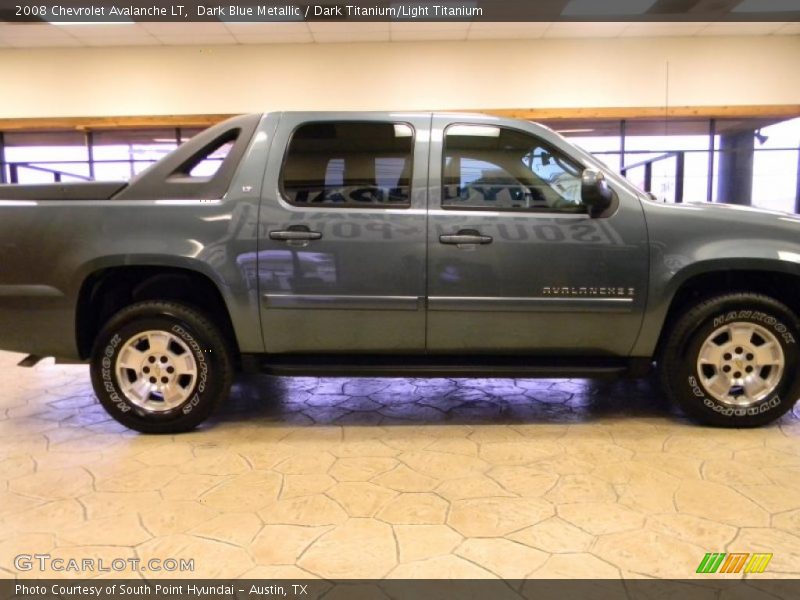 Dark Blue Metallic / Dark Titanium/Light Titanium 2008 Chevrolet Avalanche LT