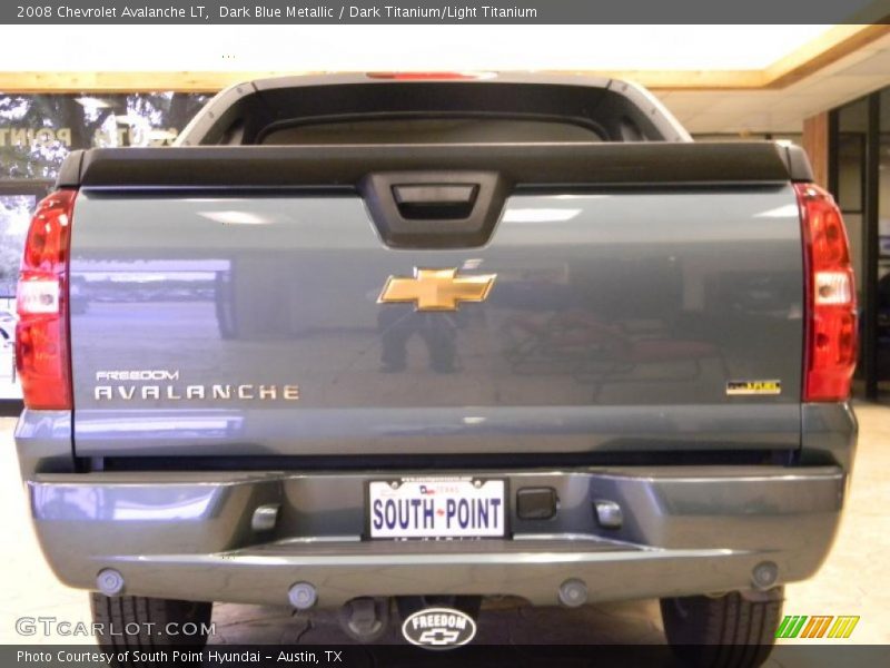 Dark Blue Metallic / Dark Titanium/Light Titanium 2008 Chevrolet Avalanche LT
