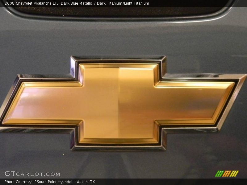 Dark Blue Metallic / Dark Titanium/Light Titanium 2008 Chevrolet Avalanche LT