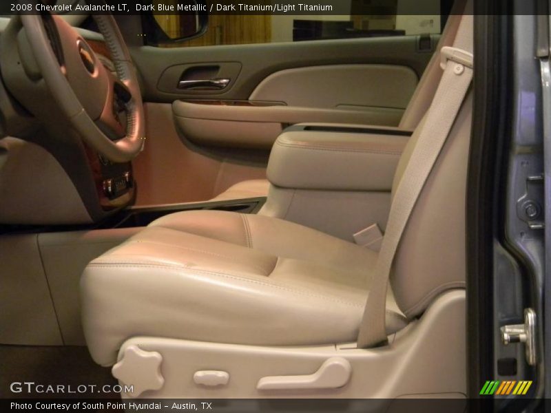 Dark Blue Metallic / Dark Titanium/Light Titanium 2008 Chevrolet Avalanche LT