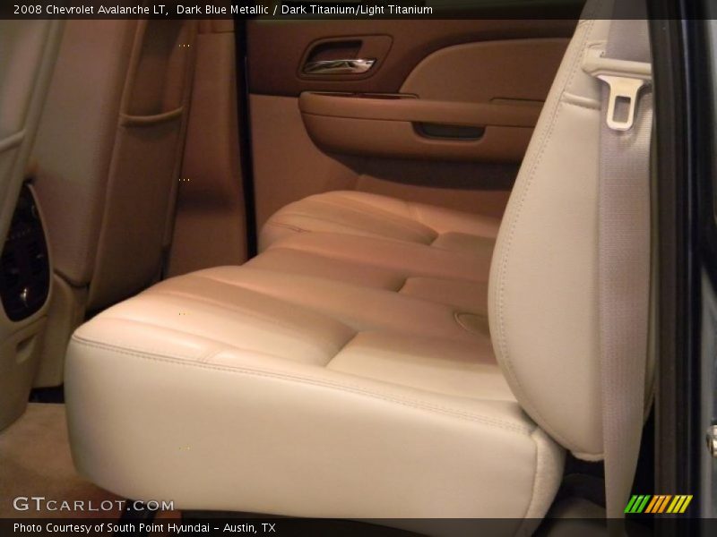 Dark Blue Metallic / Dark Titanium/Light Titanium 2008 Chevrolet Avalanche LT