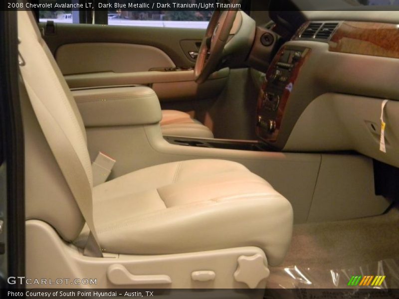 Dark Blue Metallic / Dark Titanium/Light Titanium 2008 Chevrolet Avalanche LT
