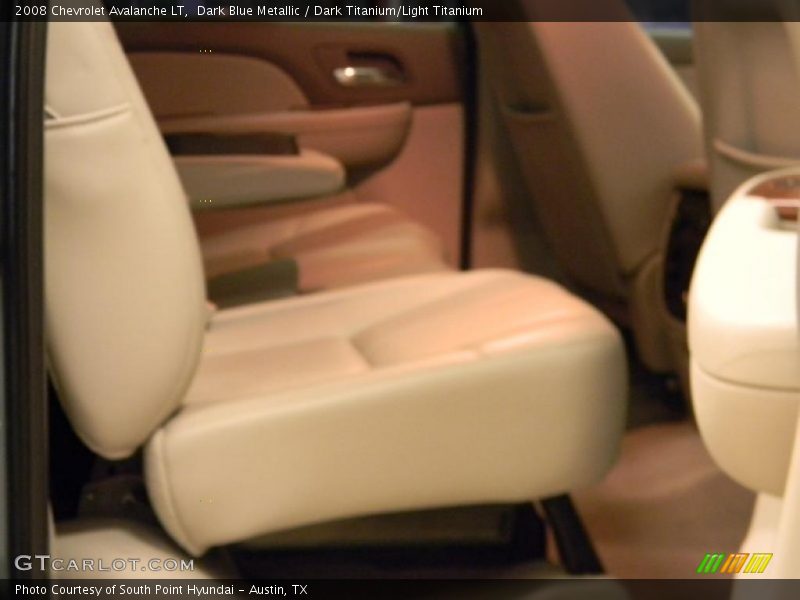 Dark Blue Metallic / Dark Titanium/Light Titanium 2008 Chevrolet Avalanche LT