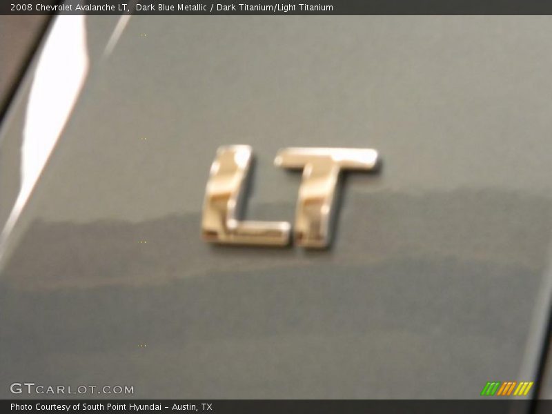 Dark Blue Metallic / Dark Titanium/Light Titanium 2008 Chevrolet Avalanche LT