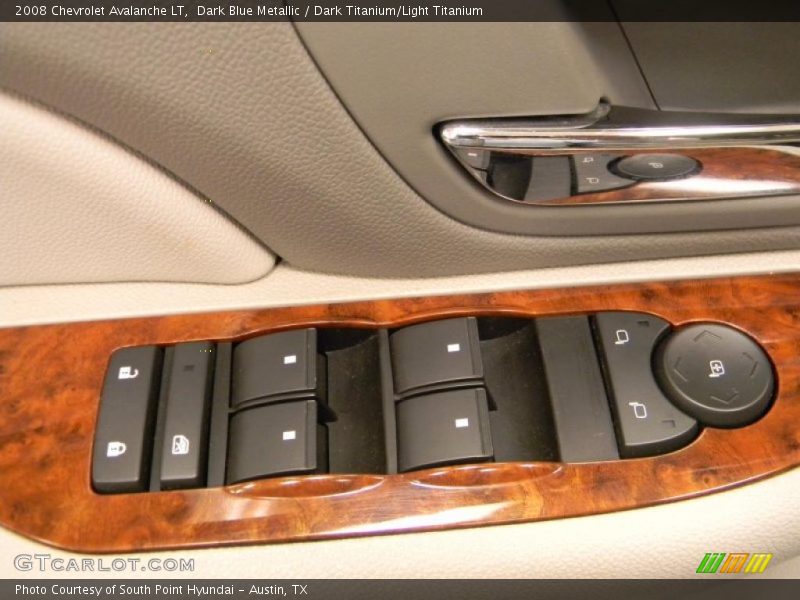 Dark Blue Metallic / Dark Titanium/Light Titanium 2008 Chevrolet Avalanche LT
