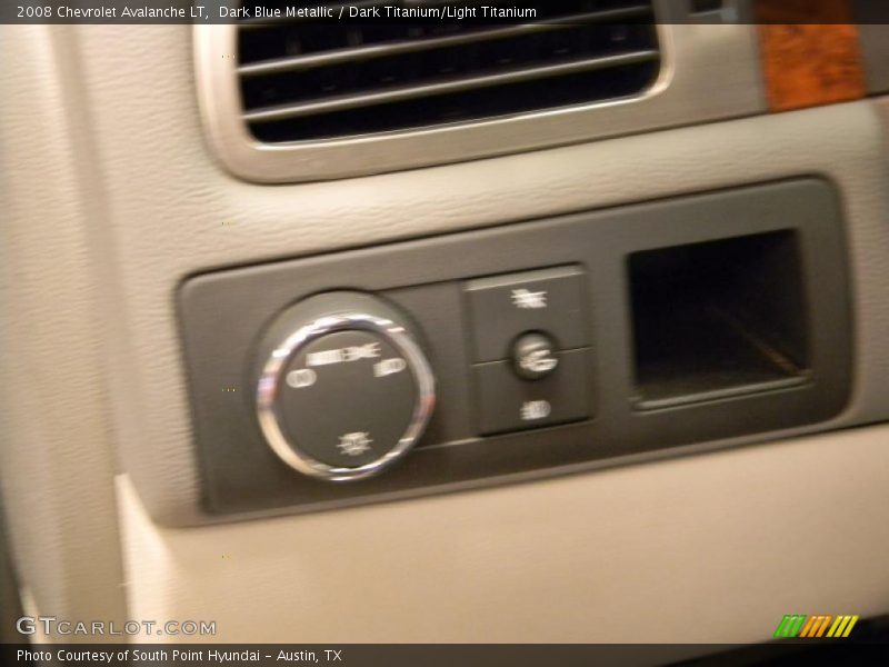 Dark Blue Metallic / Dark Titanium/Light Titanium 2008 Chevrolet Avalanche LT