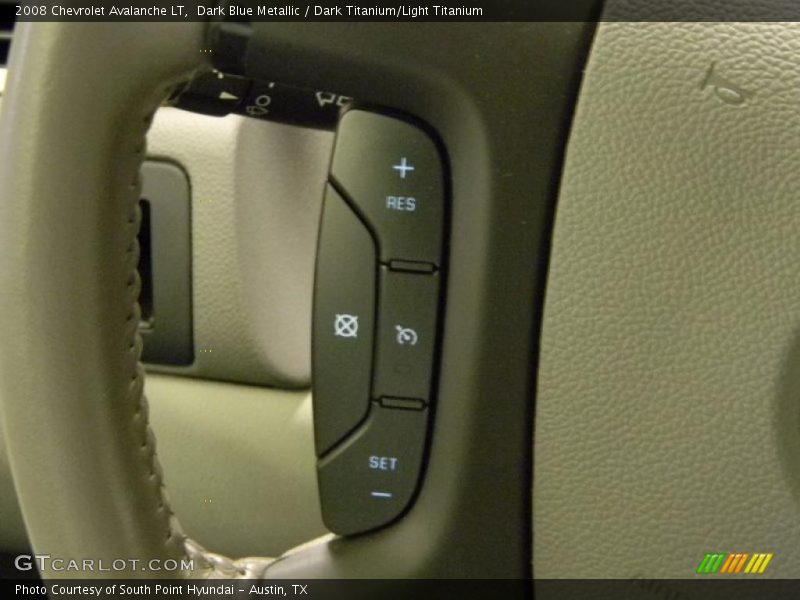 Dark Blue Metallic / Dark Titanium/Light Titanium 2008 Chevrolet Avalanche LT