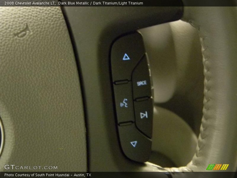 Dark Blue Metallic / Dark Titanium/Light Titanium 2008 Chevrolet Avalanche LT