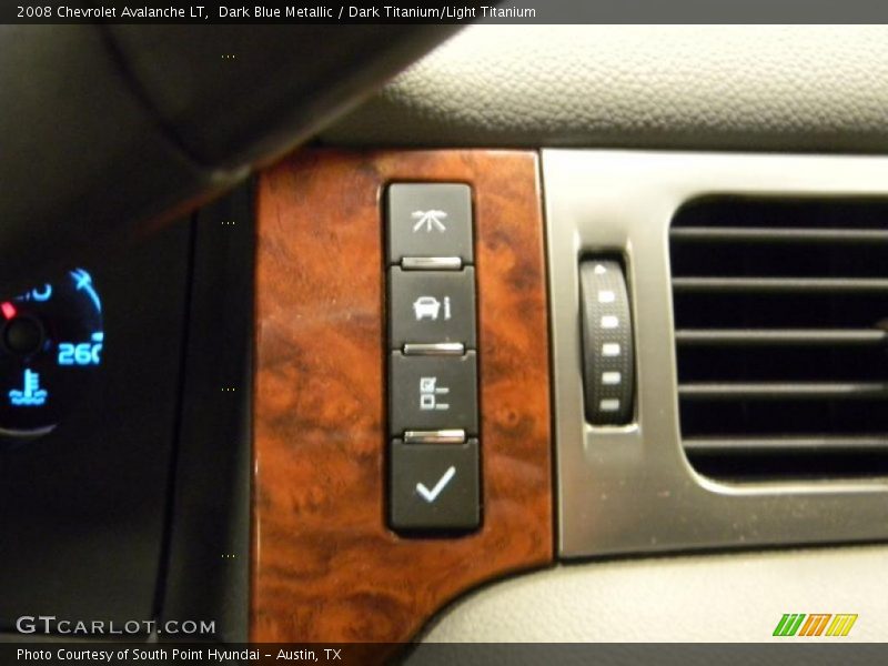Dark Blue Metallic / Dark Titanium/Light Titanium 2008 Chevrolet Avalanche LT