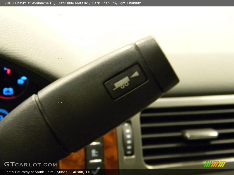 Dark Blue Metallic / Dark Titanium/Light Titanium 2008 Chevrolet Avalanche LT