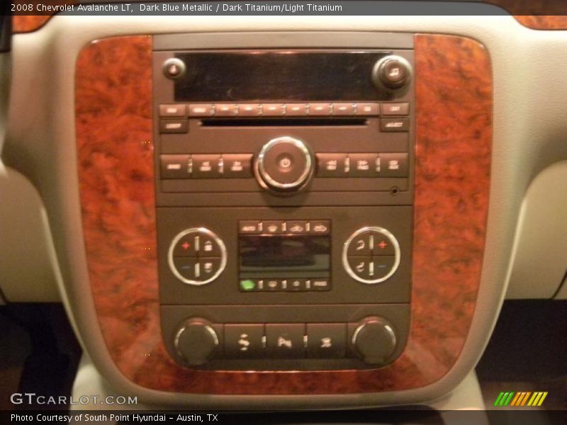 Dark Blue Metallic / Dark Titanium/Light Titanium 2008 Chevrolet Avalanche LT