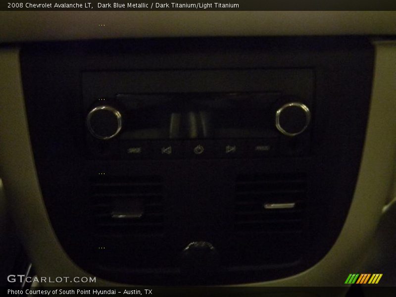 Dark Blue Metallic / Dark Titanium/Light Titanium 2008 Chevrolet Avalanche LT