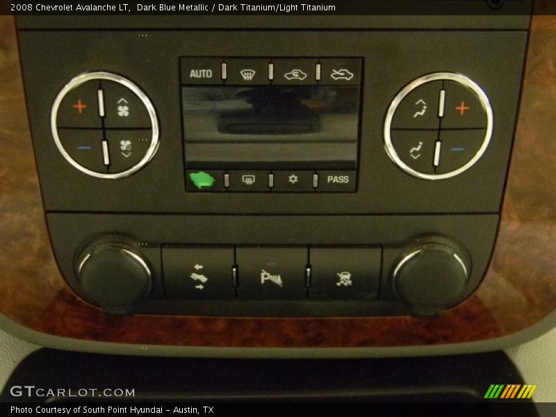 Dark Blue Metallic / Dark Titanium/Light Titanium 2008 Chevrolet Avalanche LT