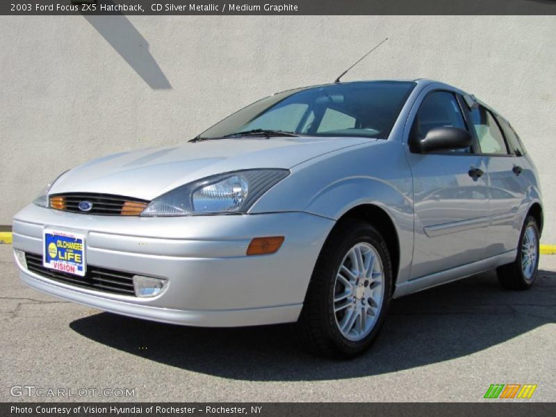 CD Silver Metallic / Medium Graphite 2003 Ford Focus ZX5 Hatchback