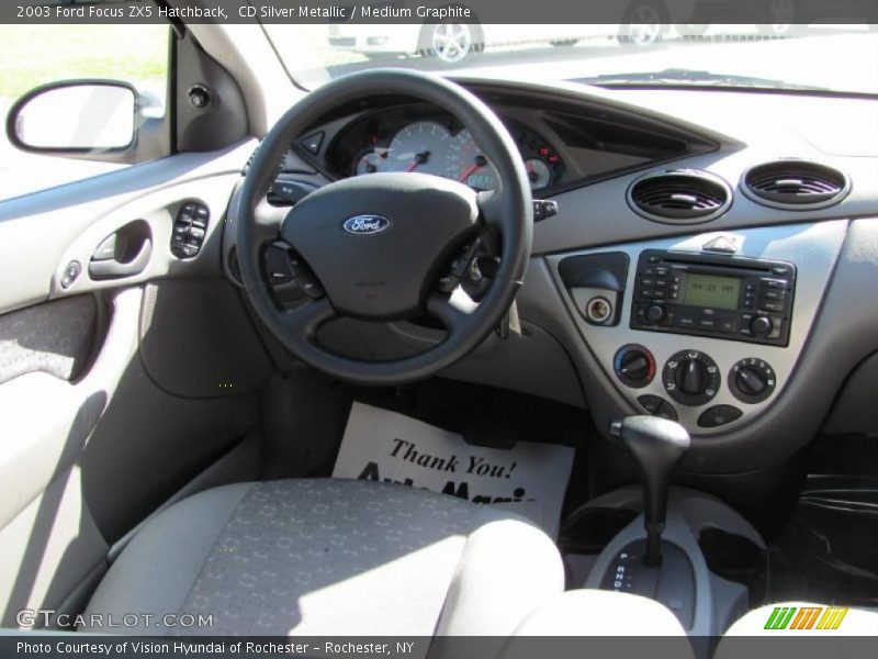 CD Silver Metallic / Medium Graphite 2003 Ford Focus ZX5 Hatchback