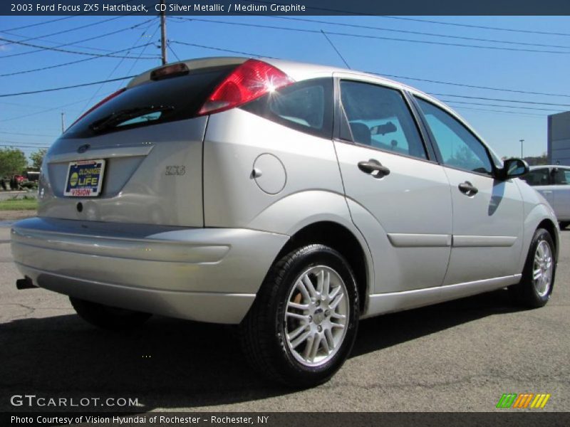 CD Silver Metallic / Medium Graphite 2003 Ford Focus ZX5 Hatchback