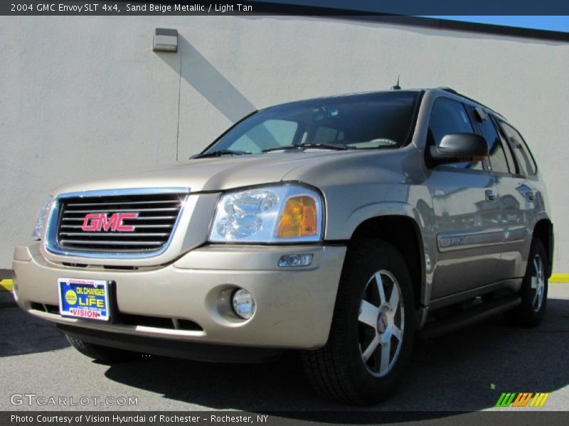 Sand Beige Metallic / Light Tan 2004 GMC Envoy SLT 4x4
