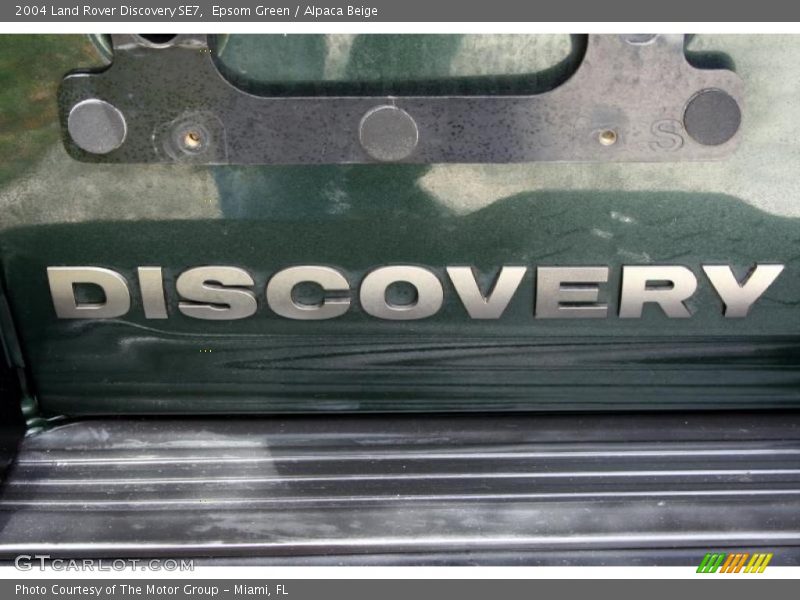 Epsom Green / Alpaca Beige 2004 Land Rover Discovery SE7