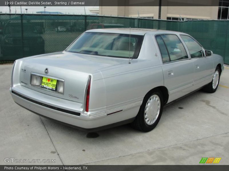 Sterling / Oatmeal 1999 Cadillac DeVille Sedan