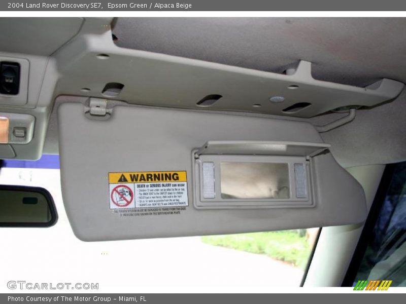 Epsom Green / Alpaca Beige 2004 Land Rover Discovery SE7