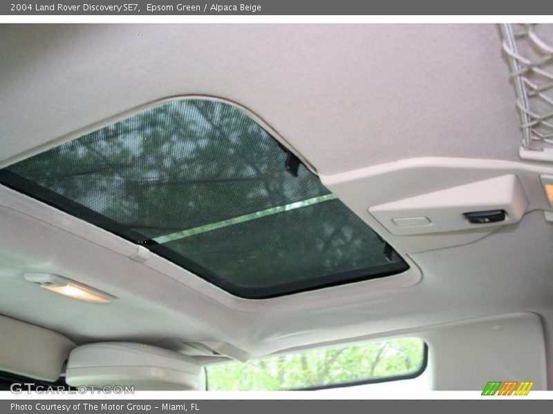 Epsom Green / Alpaca Beige 2004 Land Rover Discovery SE7