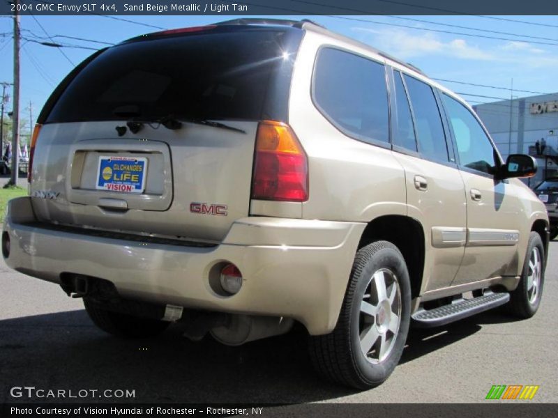 Sand Beige Metallic / Light Tan 2004 GMC Envoy SLT 4x4
