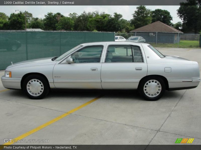 Sterling / Oatmeal 1999 Cadillac DeVille Sedan