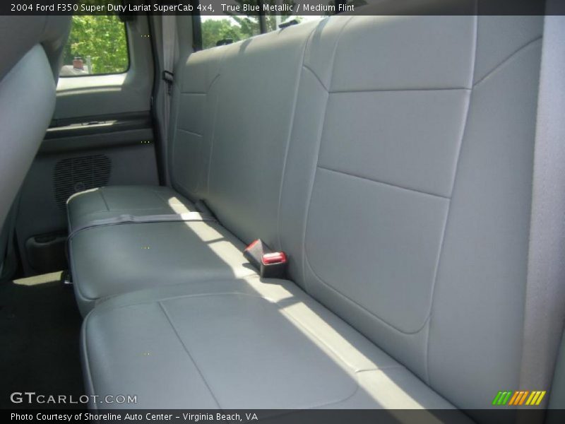 True Blue Metallic / Medium Flint 2004 Ford F350 Super Duty Lariat SuperCab 4x4
