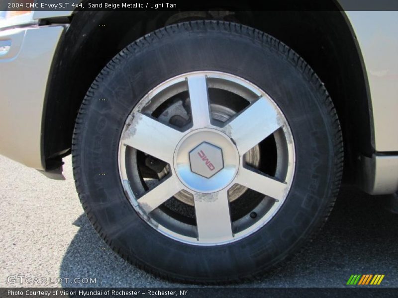 Sand Beige Metallic / Light Tan 2004 GMC Envoy SLT 4x4
