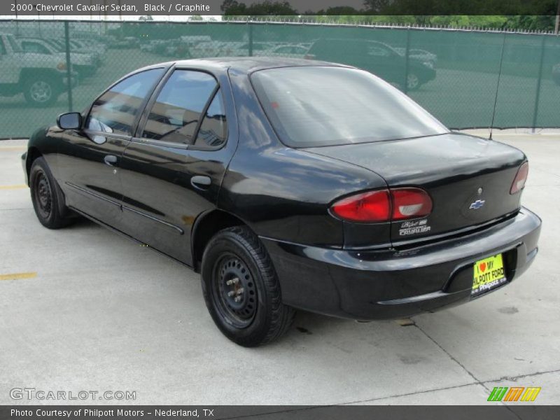 Black / Graphite 2000 Chevrolet Cavalier Sedan