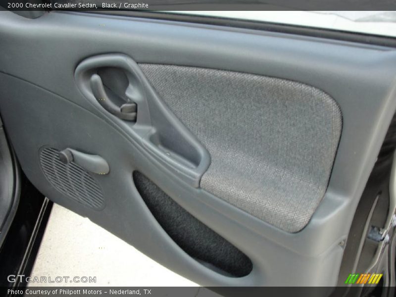 Black / Graphite 2000 Chevrolet Cavalier Sedan