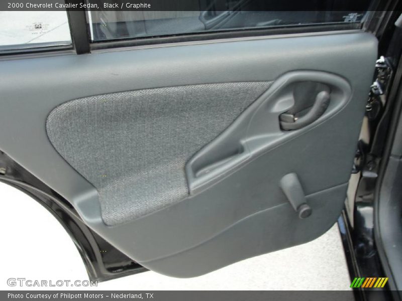 Black / Graphite 2000 Chevrolet Cavalier Sedan