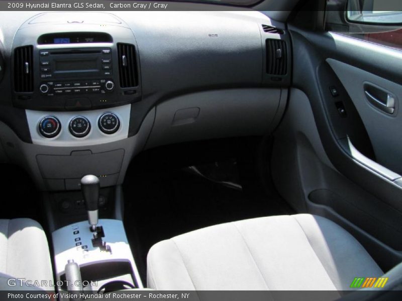 Carbon Gray / Gray 2009 Hyundai Elantra GLS Sedan