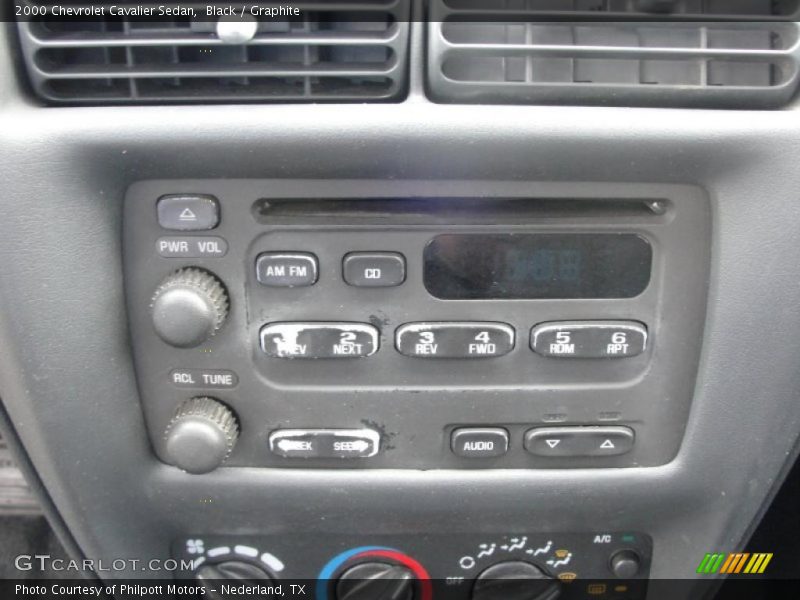 Black / Graphite 2000 Chevrolet Cavalier Sedan
