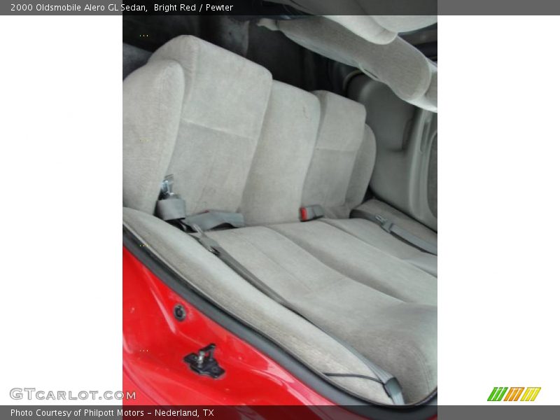 Bright Red / Pewter 2000 Oldsmobile Alero GL Sedan