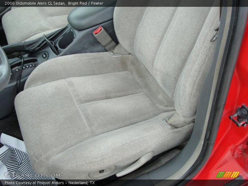 Bright Red / Pewter 2000 Oldsmobile Alero GL Sedan