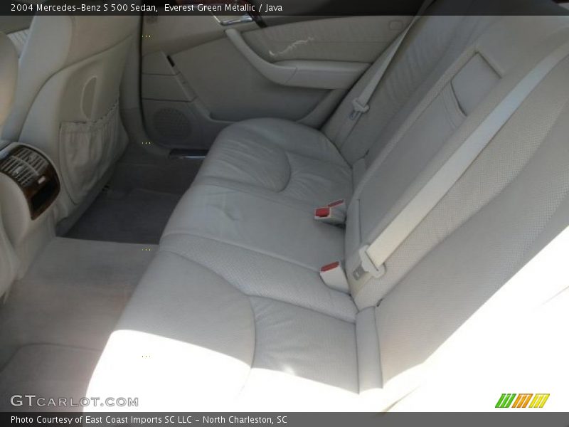 Everest Green Metallic / Java 2004 Mercedes-Benz S 500 Sedan