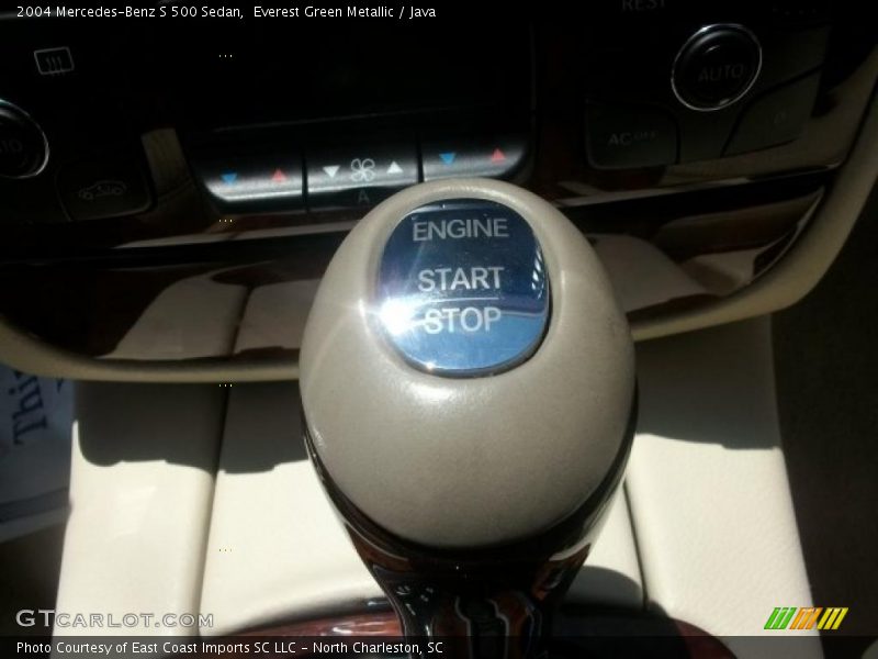 Everest Green Metallic / Java 2004 Mercedes-Benz S 500 Sedan