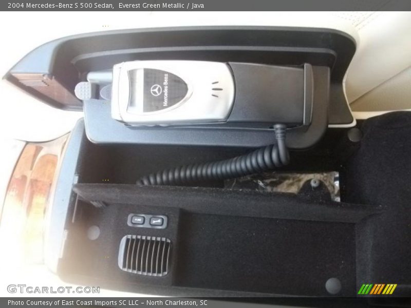 Everest Green Metallic / Java 2004 Mercedes-Benz S 500 Sedan