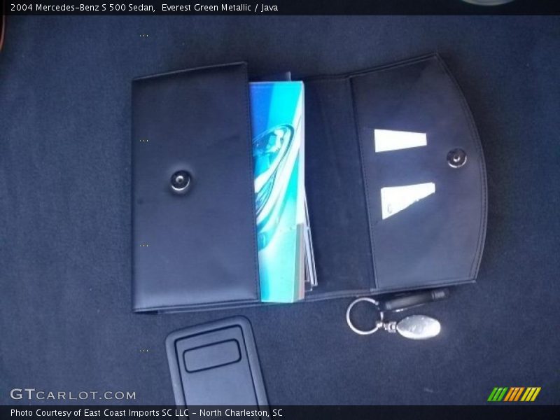 Everest Green Metallic / Java 2004 Mercedes-Benz S 500 Sedan