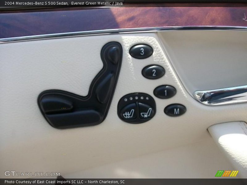 Everest Green Metallic / Java 2004 Mercedes-Benz S 500 Sedan