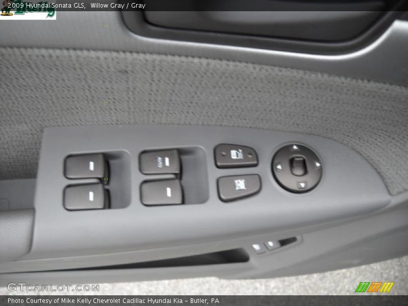 Willow Gray / Gray 2009 Hyundai Sonata GLS