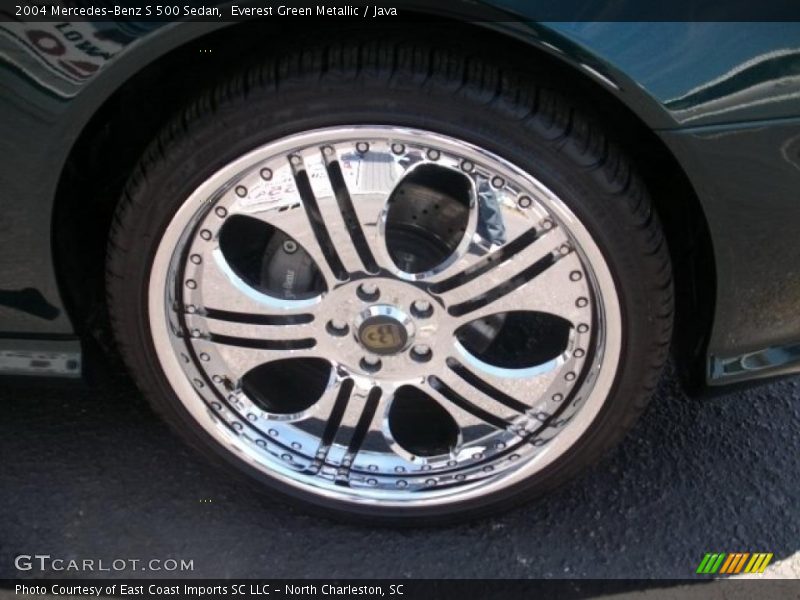 Everest Green Metallic / Java 2004 Mercedes-Benz S 500 Sedan