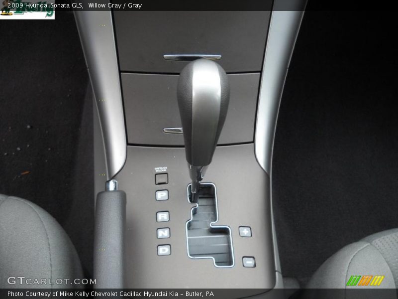 Willow Gray / Gray 2009 Hyundai Sonata GLS