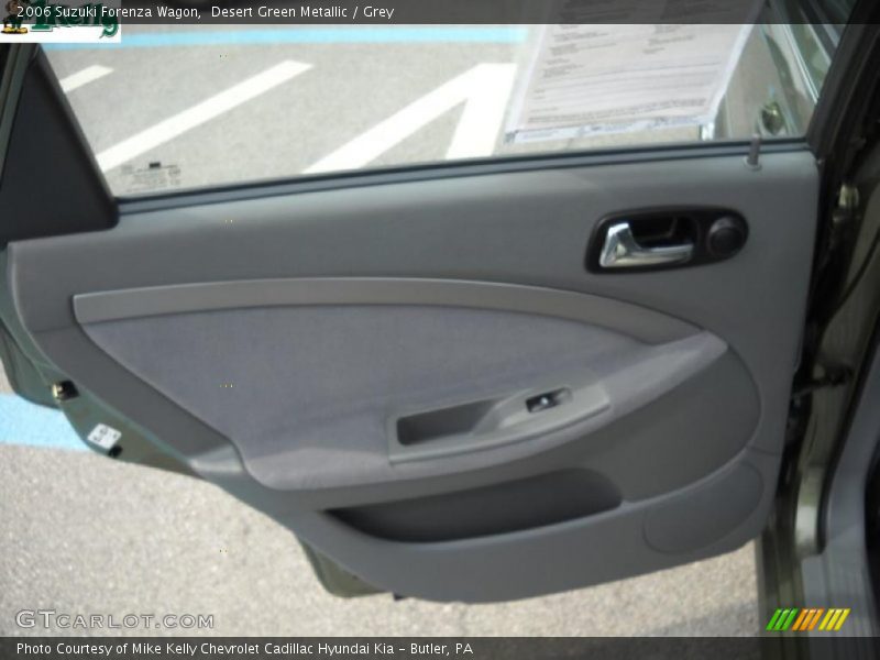 Desert Green Metallic / Grey 2006 Suzuki Forenza Wagon