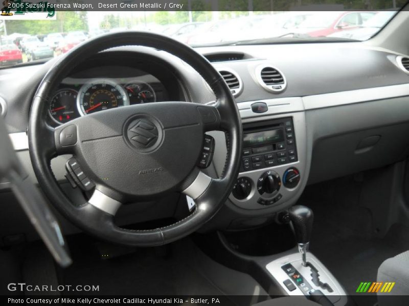 Desert Green Metallic / Grey 2006 Suzuki Forenza Wagon