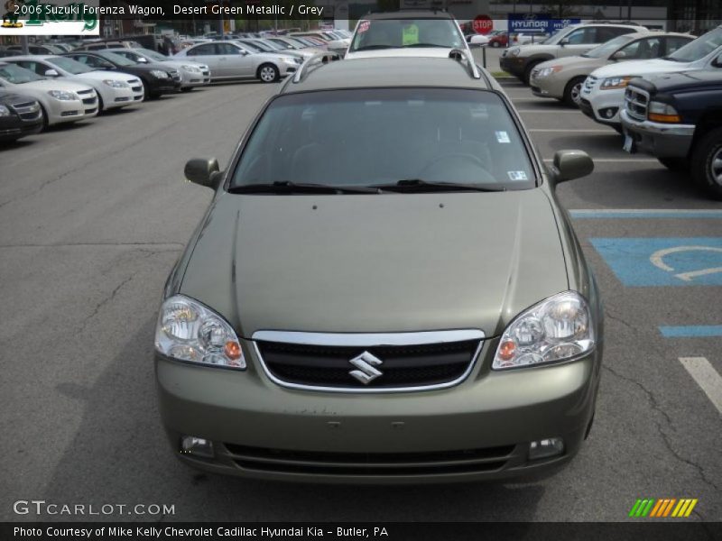 Desert Green Metallic / Grey 2006 Suzuki Forenza Wagon