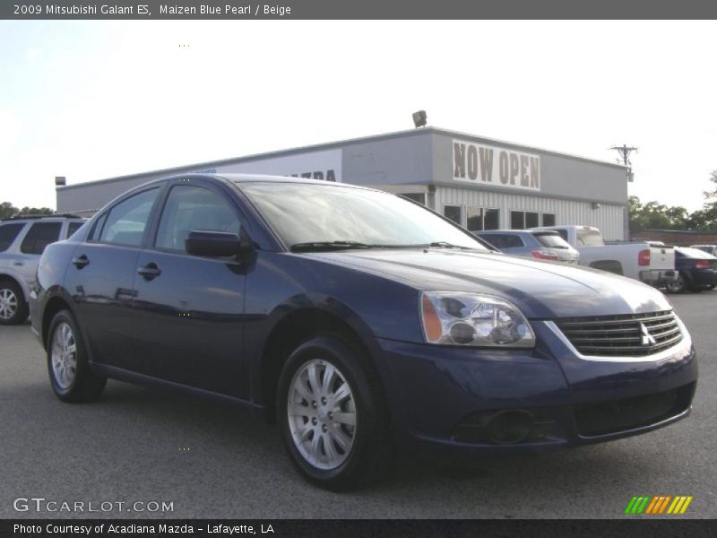 Maizen Blue Pearl / Beige 2009 Mitsubishi Galant ES
