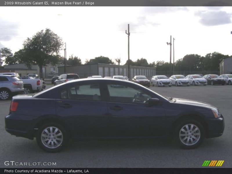 Maizen Blue Pearl / Beige 2009 Mitsubishi Galant ES